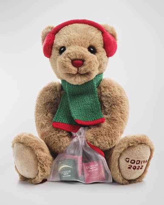 Christmas 2022 6 Piece Chocolate Plush Bear