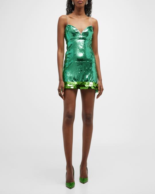 green emerald velvet dress ZARA. Green sequin dress Ts  Hibuy market