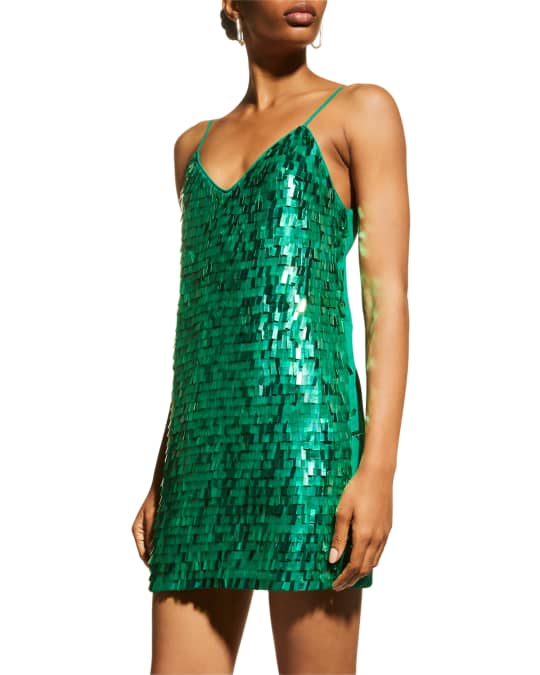 PINKO Annalisa Sequin Mini Dress | Neiman Marcus