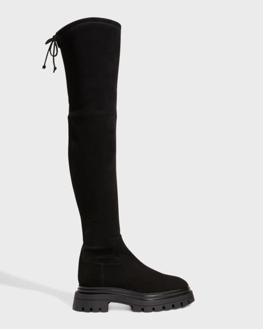 Stuart weitzman reserve suede riding shop boots