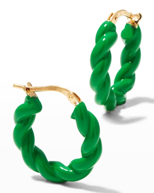 Bottega Veneta Gold Finishing over Sterling Silver and