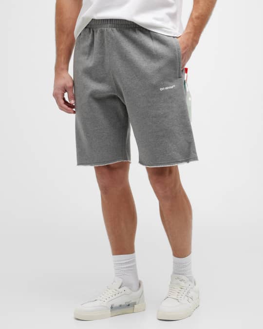 Men's Diag Wave Outline Sweat Shorts