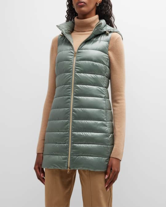 Serena Long Puffer Vest