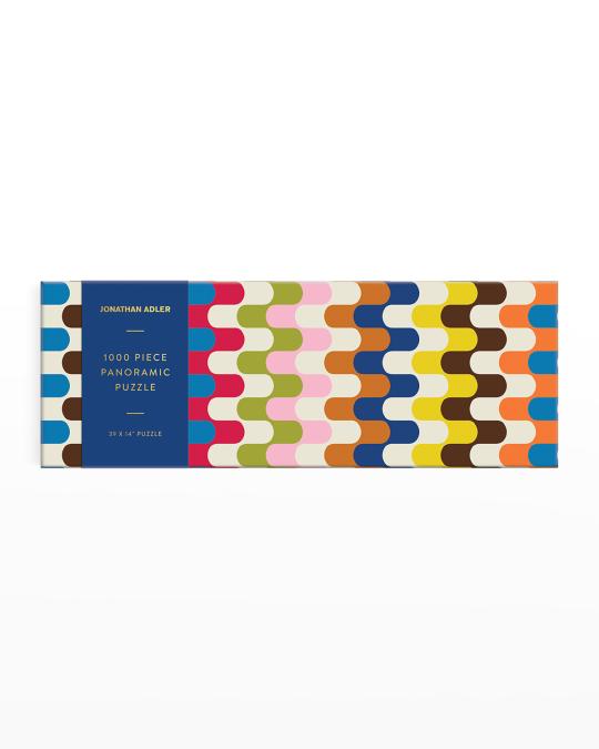 Galison Mudpuppy – Now House By Jonathan Adler Vertigo 1000 Teile Puzzle, Buntes Kaleidoskop-Design, Fertige Größe 51 X 69 Cm, Inklusive Box