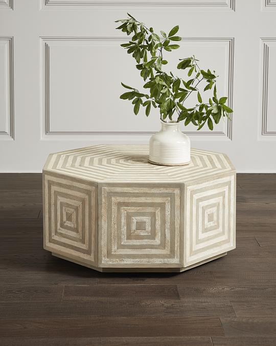 Hooker Furniture Octogonal Cocktail Table | Neiman Marcus