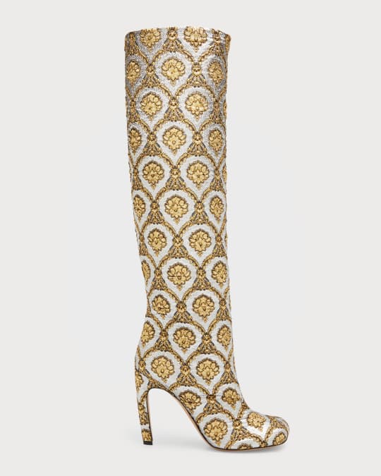 Dries van noten brocade boots best sale