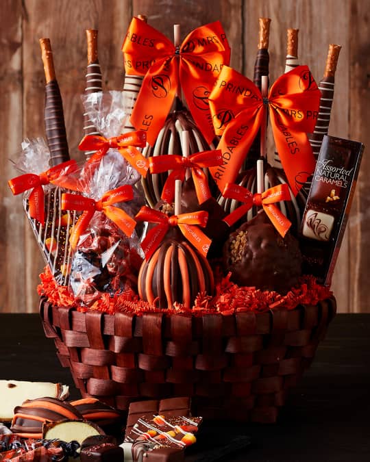 Mrs Prindable's Premium Fall Caramel Apple Gift Basket Neiman Marcus