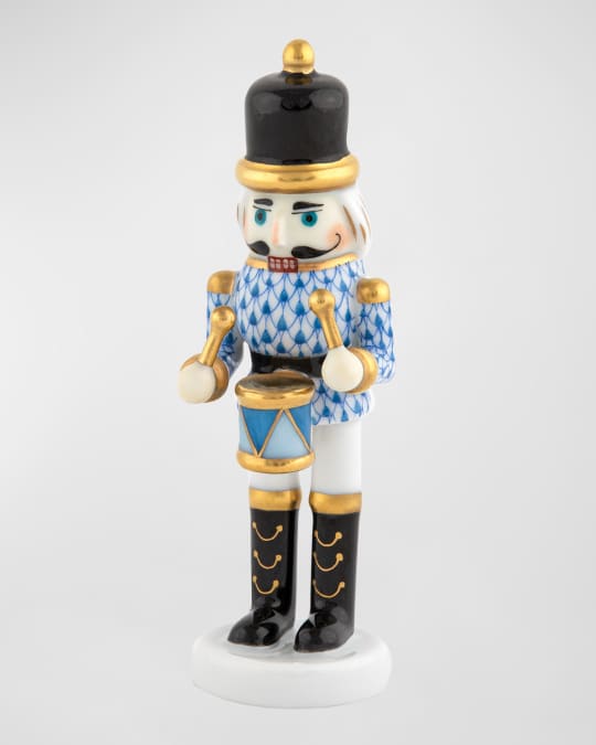 Drummer Nutcracker Figurine
