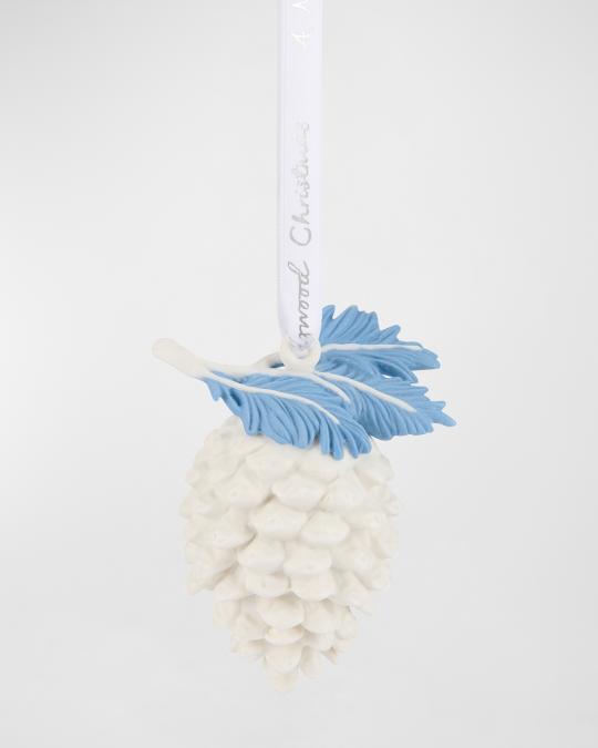 Wedgwood Pine Cone Christmas Ornament | Neiman Marcus