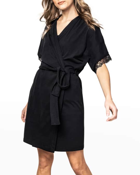 Petite Plume Petite Robe Satin NWT PETITE PLUME Women's Silk Robe
