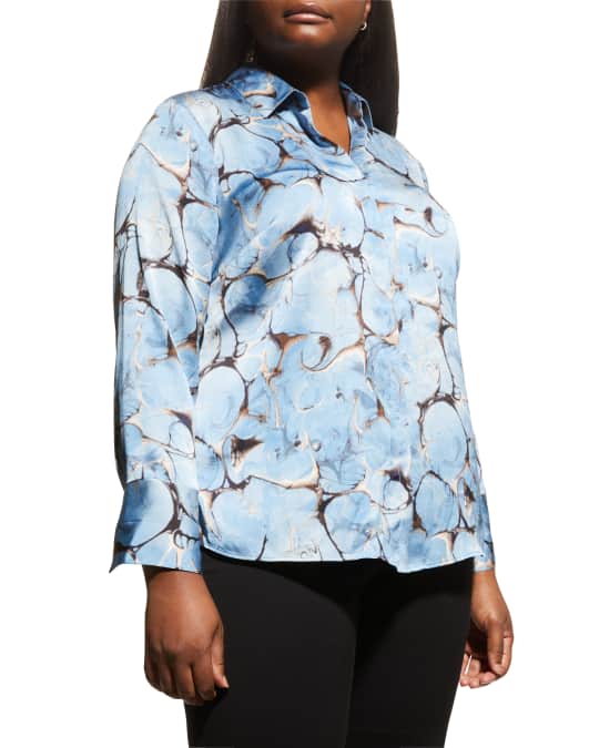 Neiman marcus plus size tops cheap