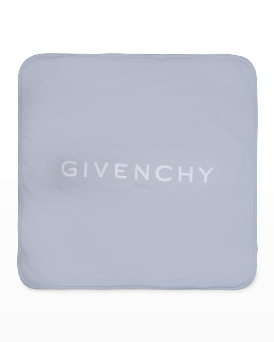 Givenchy Kid's Logo-Print Blanket | Neiman Marcus