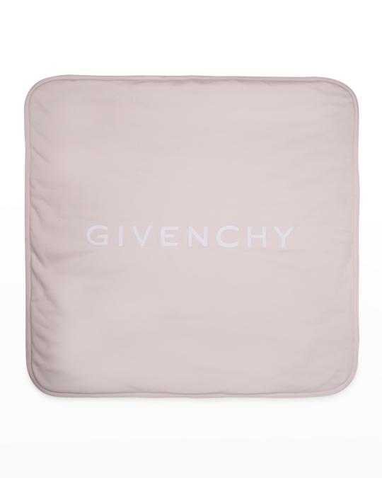 Givenchy Kid's Logo-Print Blanket | Neiman Marcus