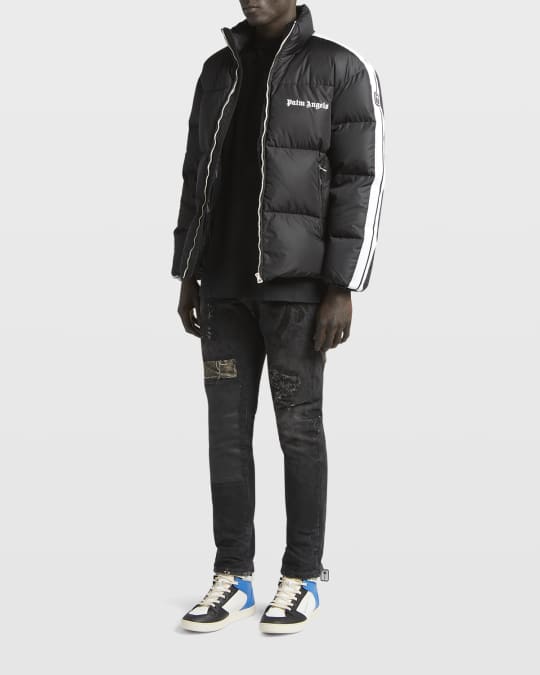 Palm Angels Men's Classic Track Down Jacket | Neiman Marcus