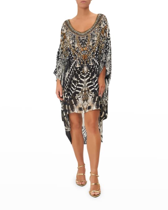 Camilla scoop sales back dress