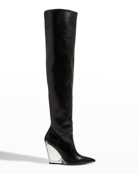 Lucite boots store