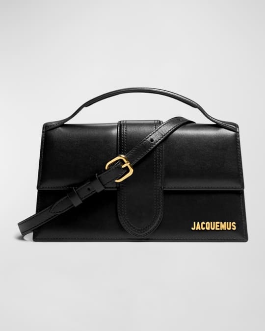 Jacquemus Le Grand Bambino Leather Crossbody Bag | Neiman Marcus