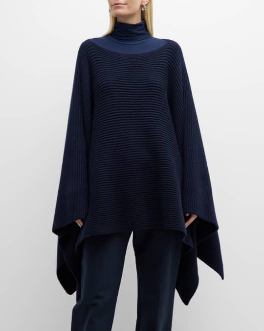 Neiman marcus cashmere poncho outlet