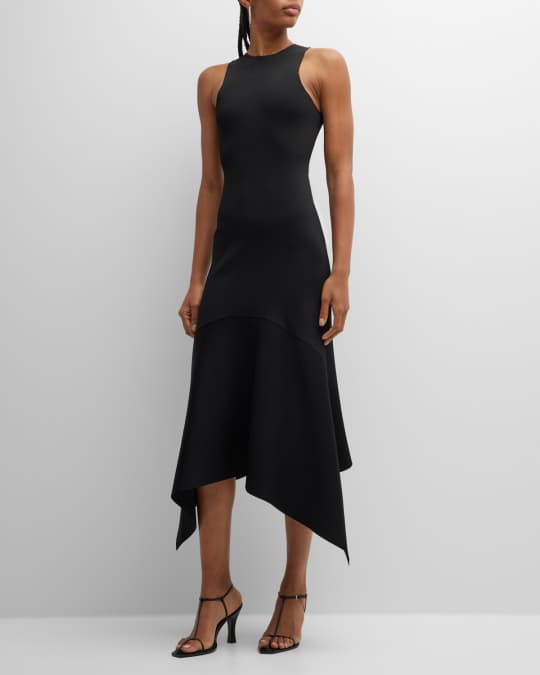 knee length dresses for ladies The Row // Scoop Back Midi Dress  VSP Consignment
