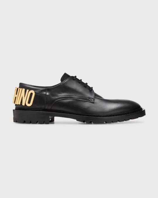 Moschino Dress Shoes Brushed calfskin Derby shoes | Moschino main image 2