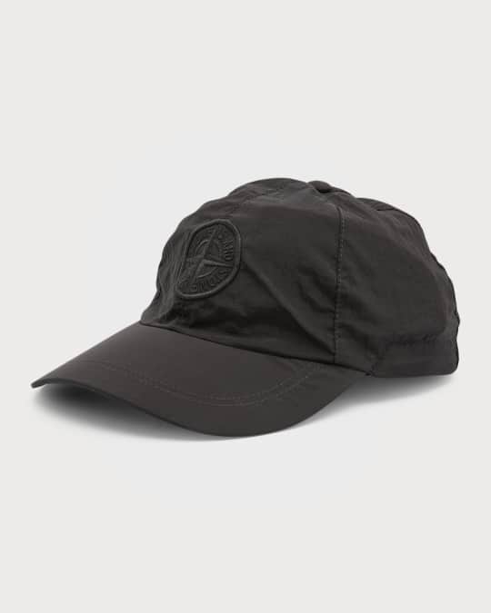 Stone Island Men's Nylon Baseball Hat Black main image 1