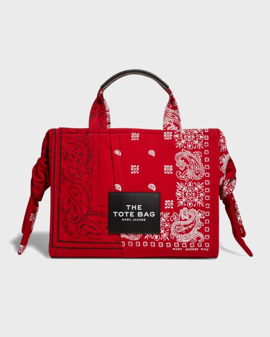 Marc Jacobs The Bandana Medium Tote Bag Red