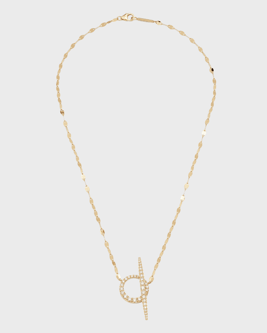 Flawless Graduating Diamond Toggle Necklace