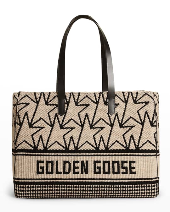 Cali Monogram Star Jacquard Tote Bag