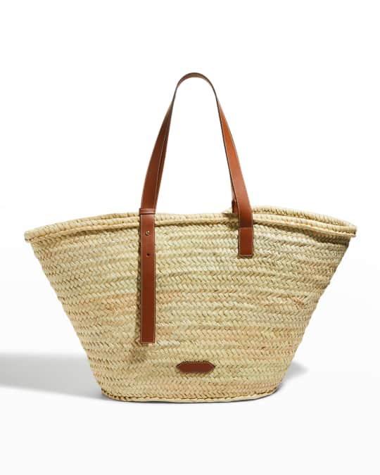 POOLSIDE The Essaouira Large Straw Tote Bag | Neiman Marcus