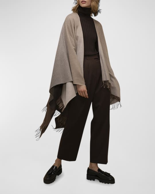 Neiman marcus cashmere poncho store
