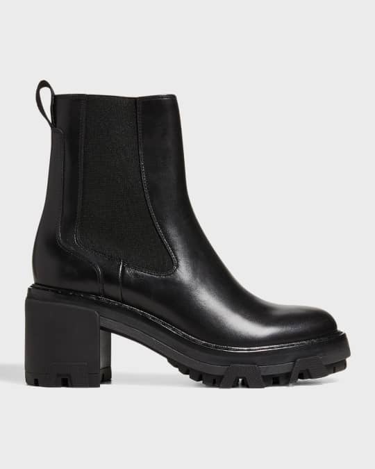 Rag & Bone Shiloh Leather Chelsea Booties | Neiman Marcus