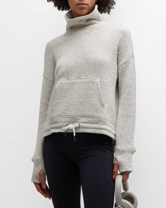 Sweaty betty bouclé funnel neck sweatshirt hot sale