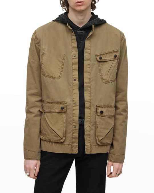 John Varvatos Men's MultiPocket Utility Jacket Neiman Marcus