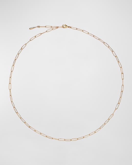 Mini Ellipse Link Necklace