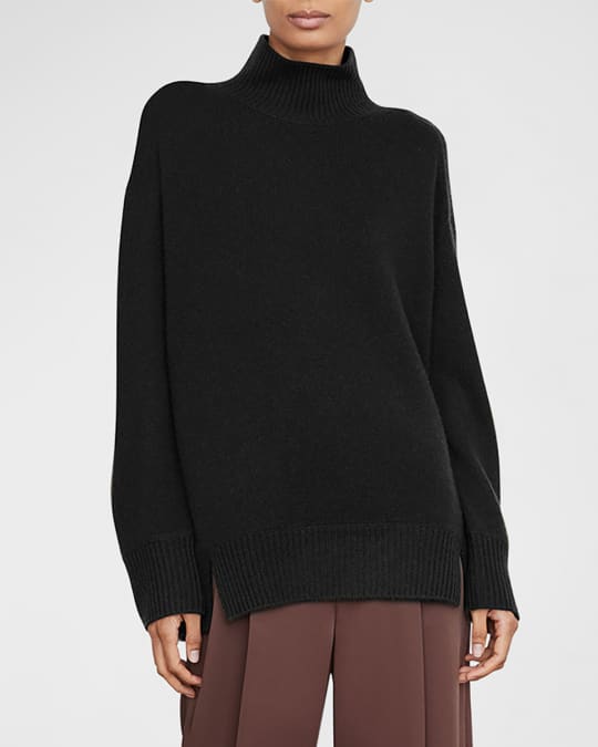The row pheliana cashmere top turtleneck sweater