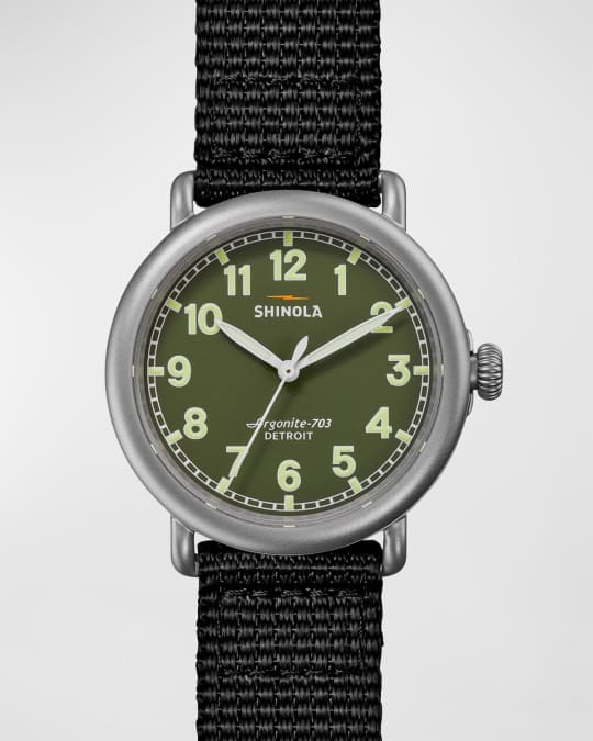 Men's Runwell 3H Nylon Field Watch, 41mm