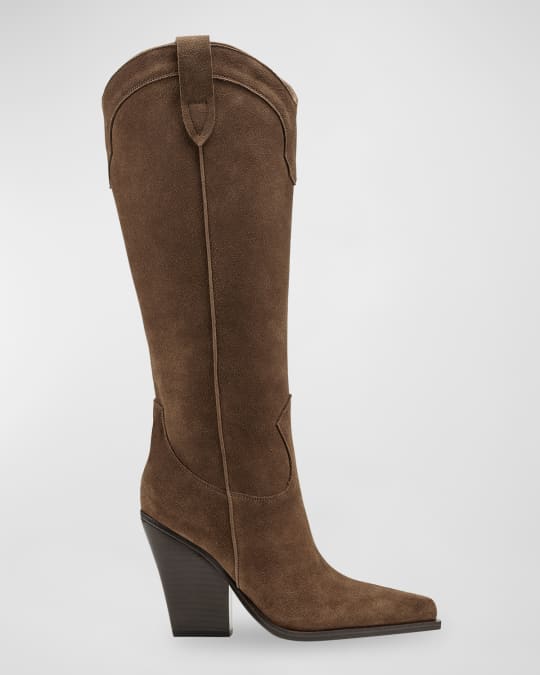 Marc fisher top tall suede boots