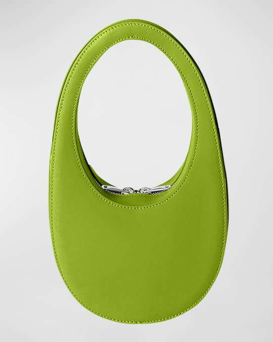 Coperni Swipe Mini Zip Leather Crossbody Bag Neiman Marcus