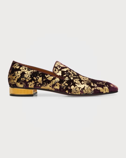 Louboutin mens black shoes discount