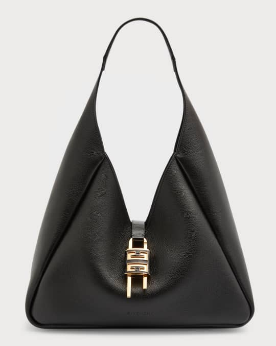 Gucci medium padlock leather hobo sale