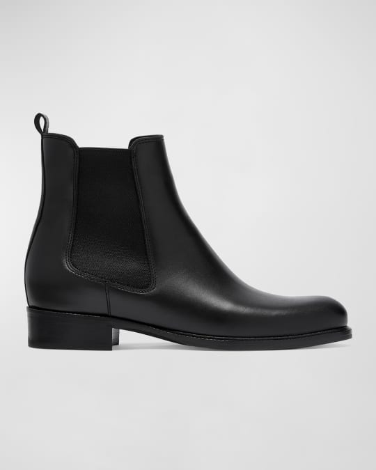 La Canadienne Siena Leather Chelsea Booties Neiman Marcus
