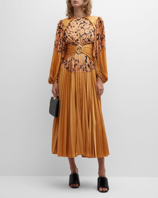 Acler Fernlea Midi Dress | Neiman Marcus