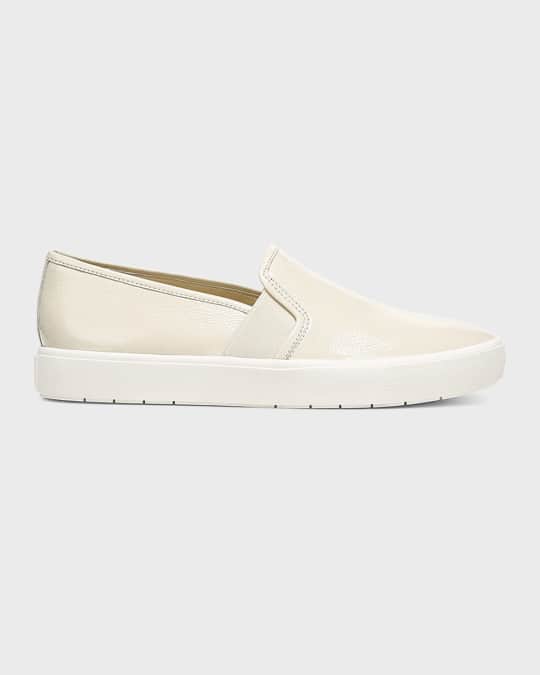 Vince leather slip on deals