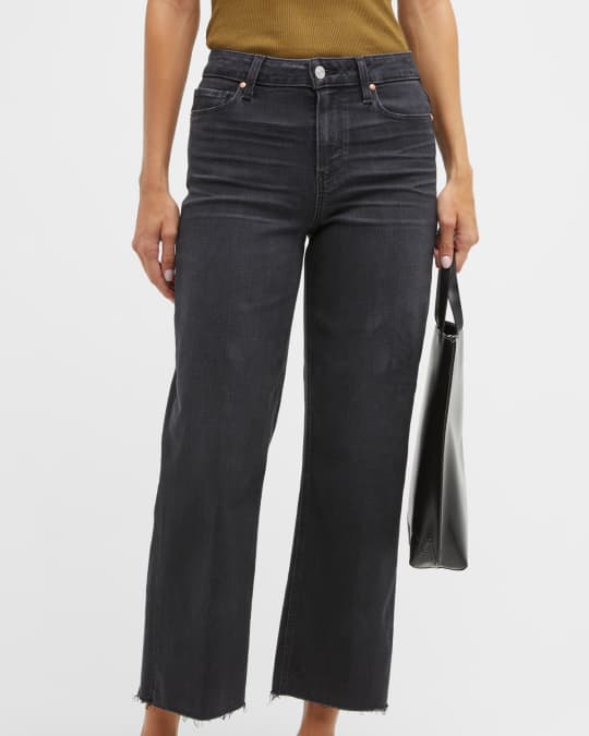 PAIGE Nellie Cropped Flared Jeans | Neiman Marcus