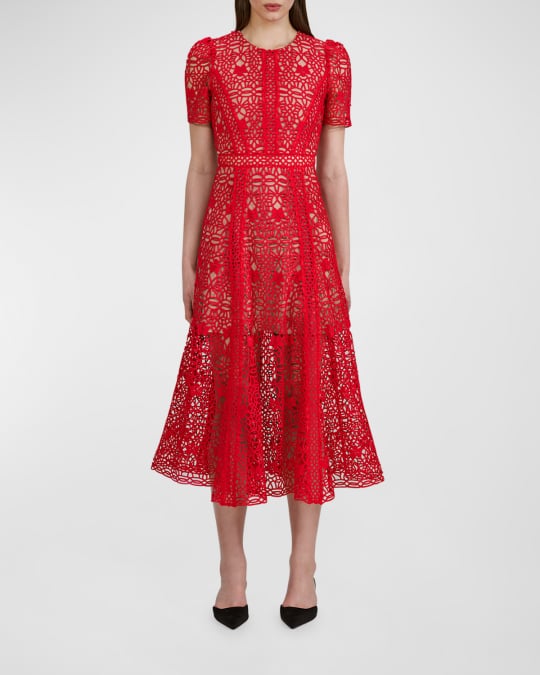 Midi dress neiman marcus sales