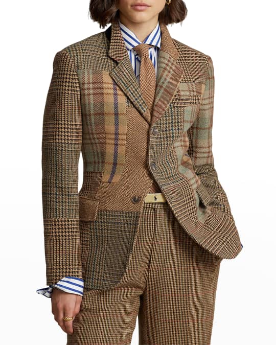 Ralph lauren tweed blazer mens clearance