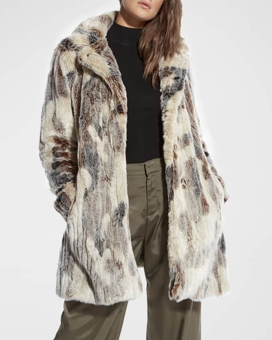 Alexa Coat Faux Fur