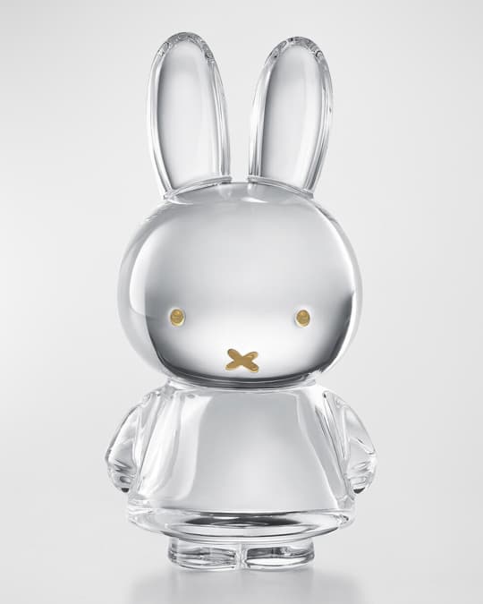 Baccarat ミッフィー Baccarat Miffy Bunny Sculpture | Neiman Marcus