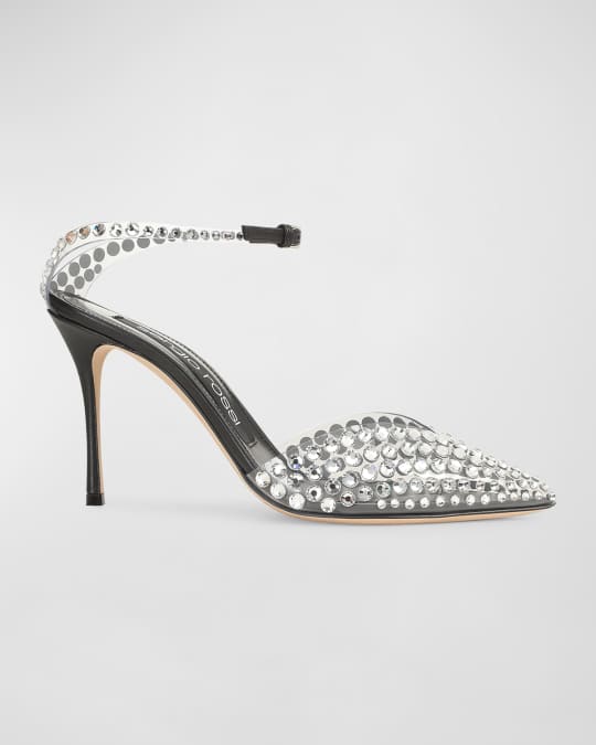 Sergio rossi outlet clear pumps