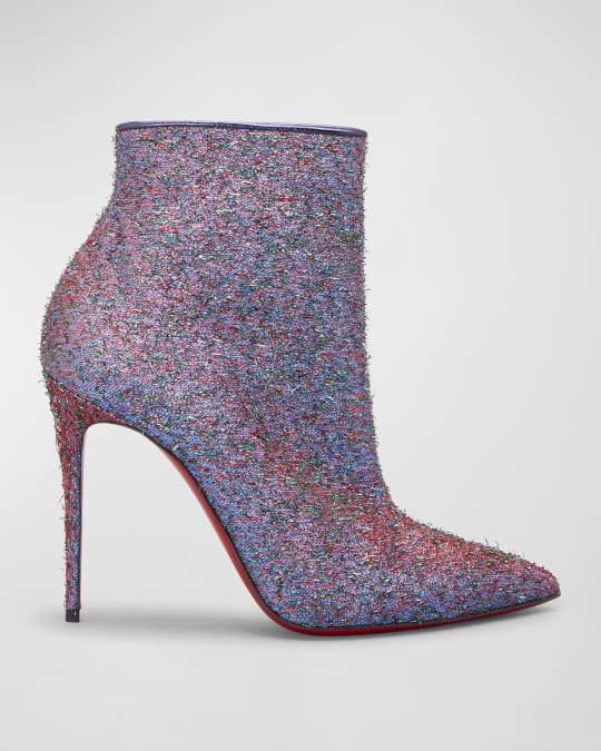 So Kate Multicolored Red Sole Booties